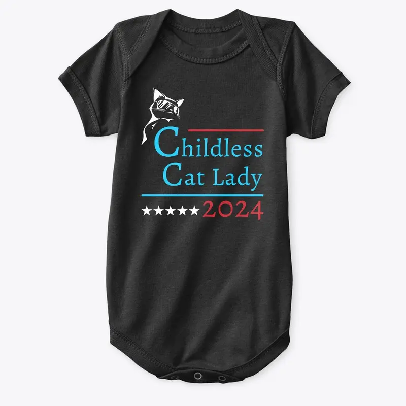 "Childless Cat Lady" Kamala Harris 2024