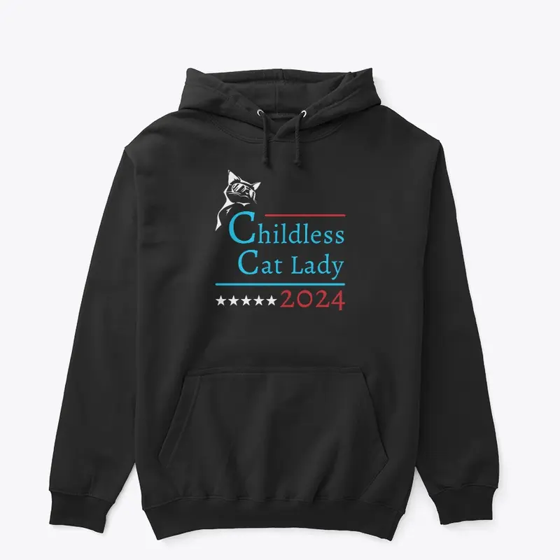 "Childless Cat Lady" Kamala Harris 2024