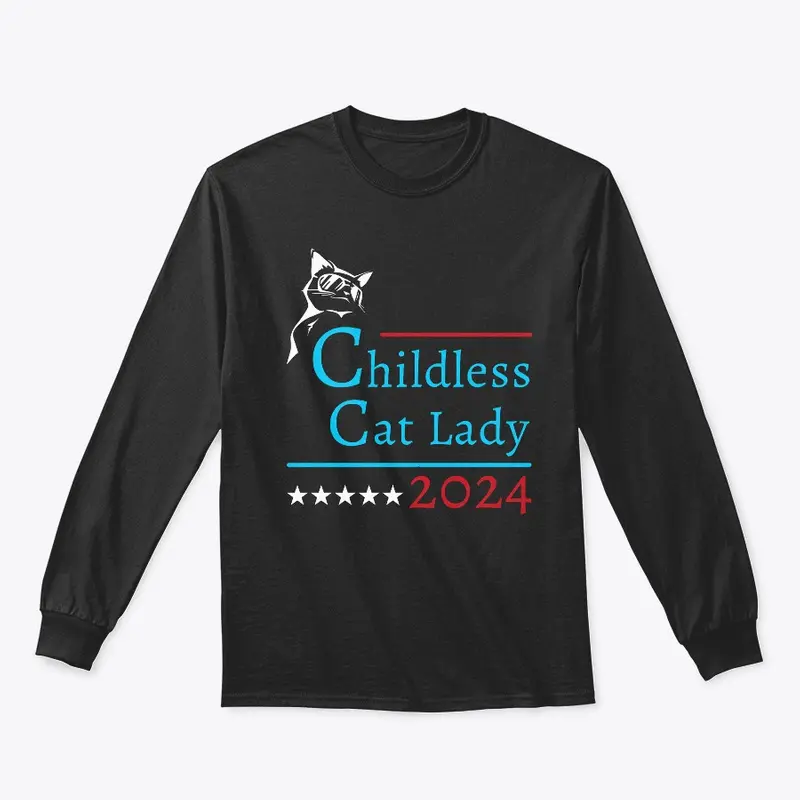 "Childless Cat Lady" Kamala Harris 2024